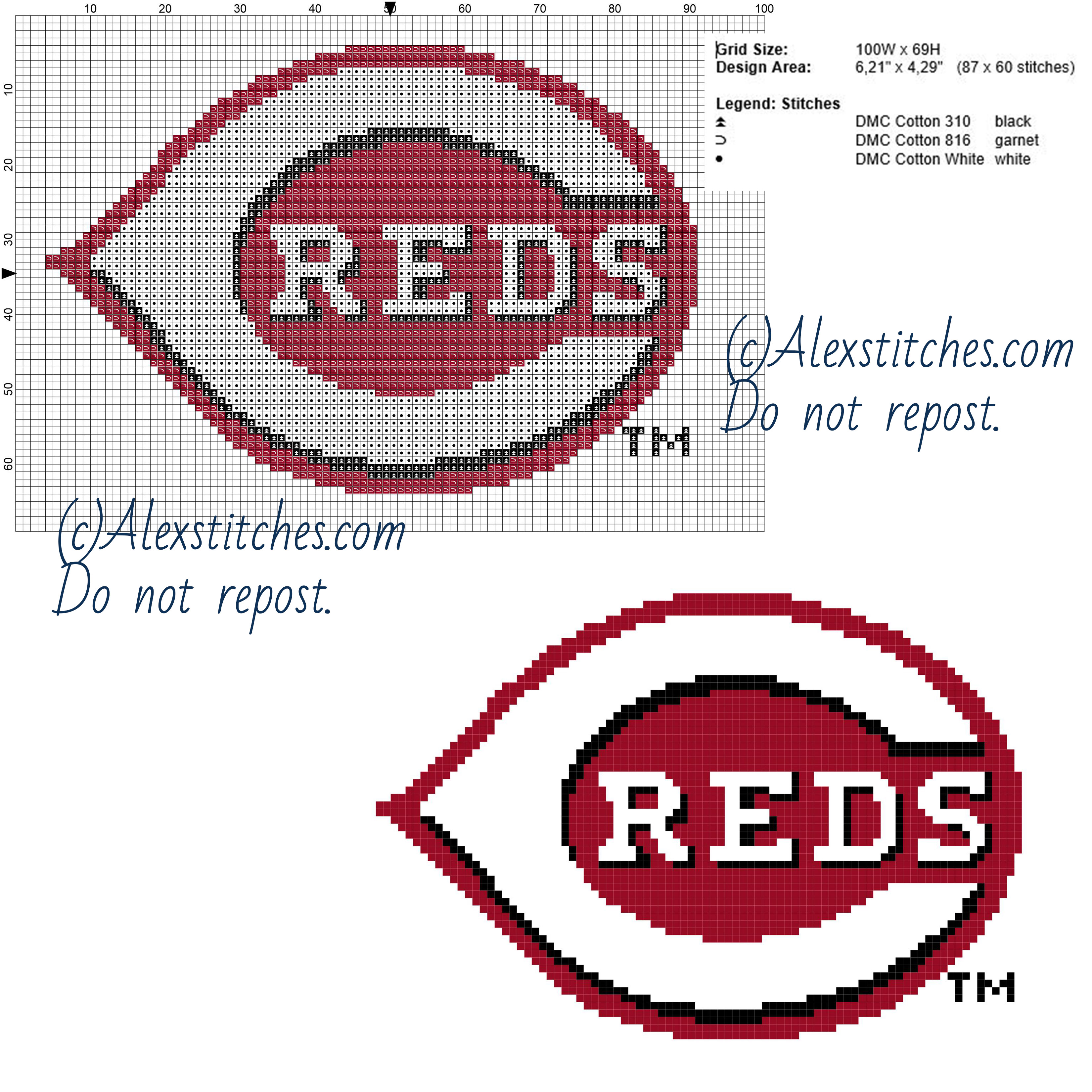Cincinnati Reds free logo Major League Baseball MLB 100x69 3